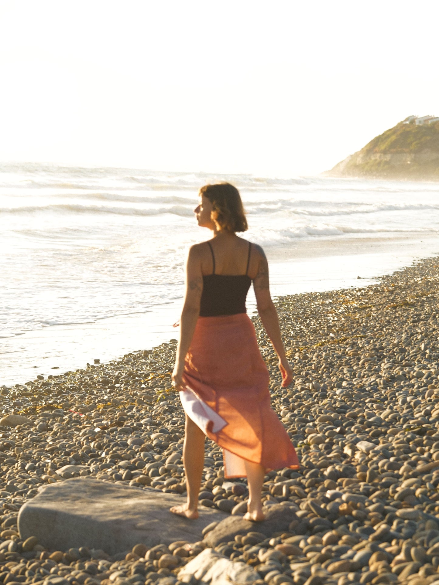♻Covered Swim Camisole 燕脂