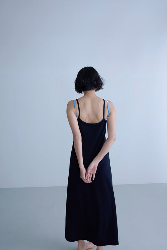 〈NEW〉♻Layering Long Dress 黒