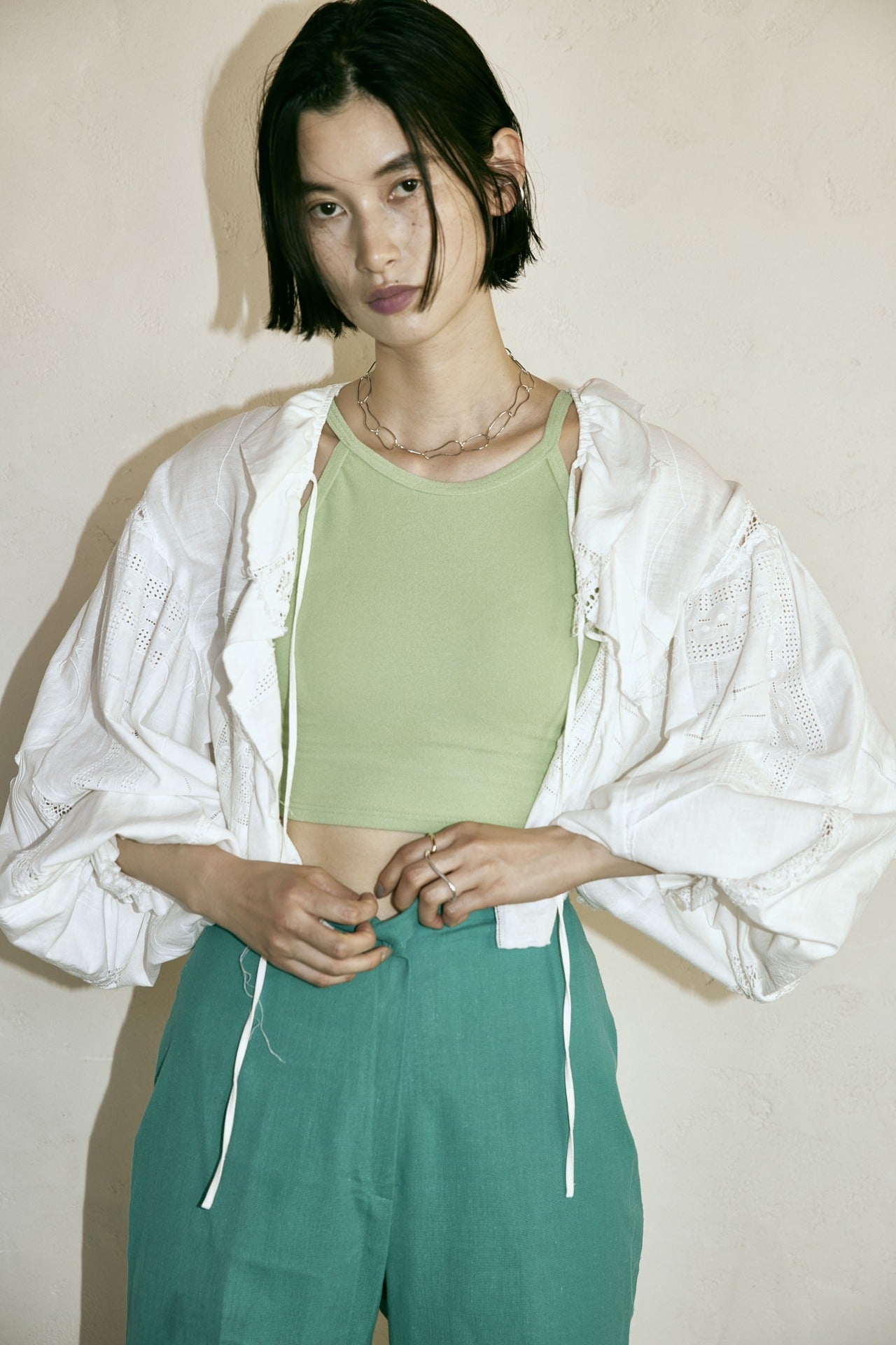 ♻Minimal Swim Tank 淡緑