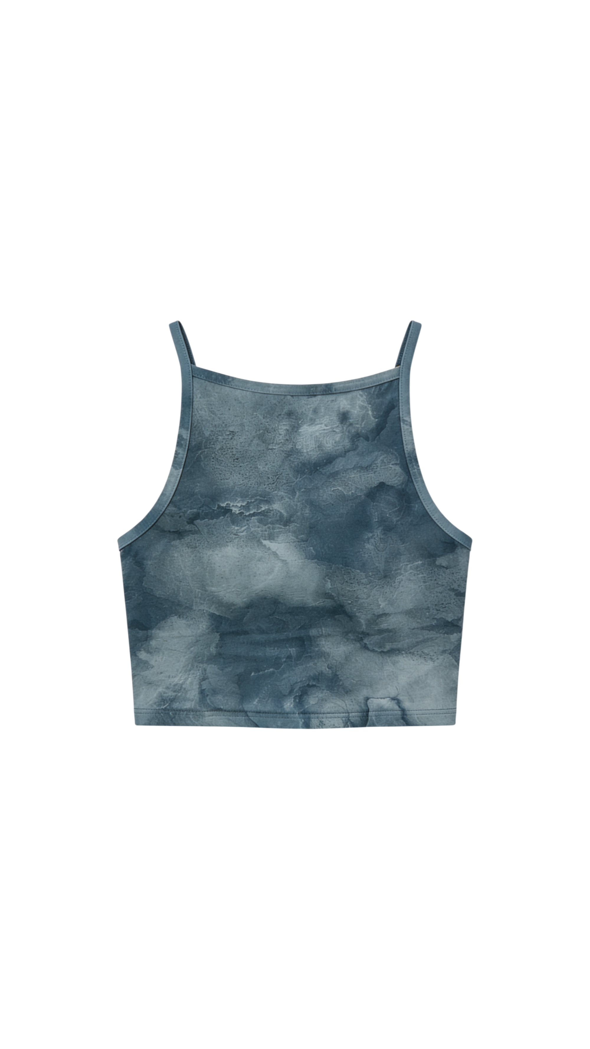 ♻︎High Neck Short Swim Tank 草木柄 – eit swim〈イト スイム〉