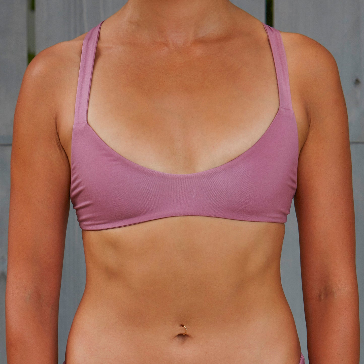 Back Ribbon Bikini Top PNK