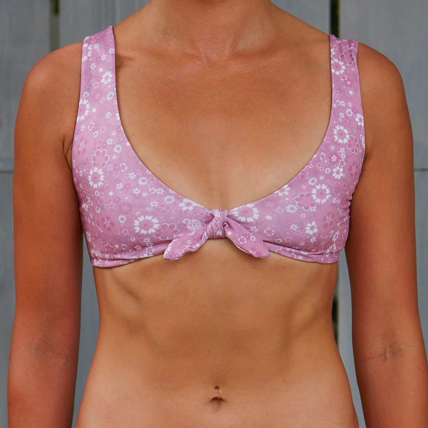 Retro Flower Top PNK
