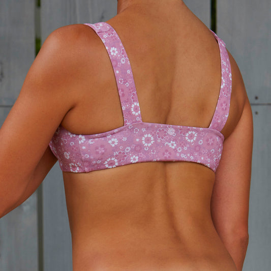 Retro Flower Top PNK