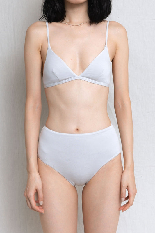 Back Line Bralette – White