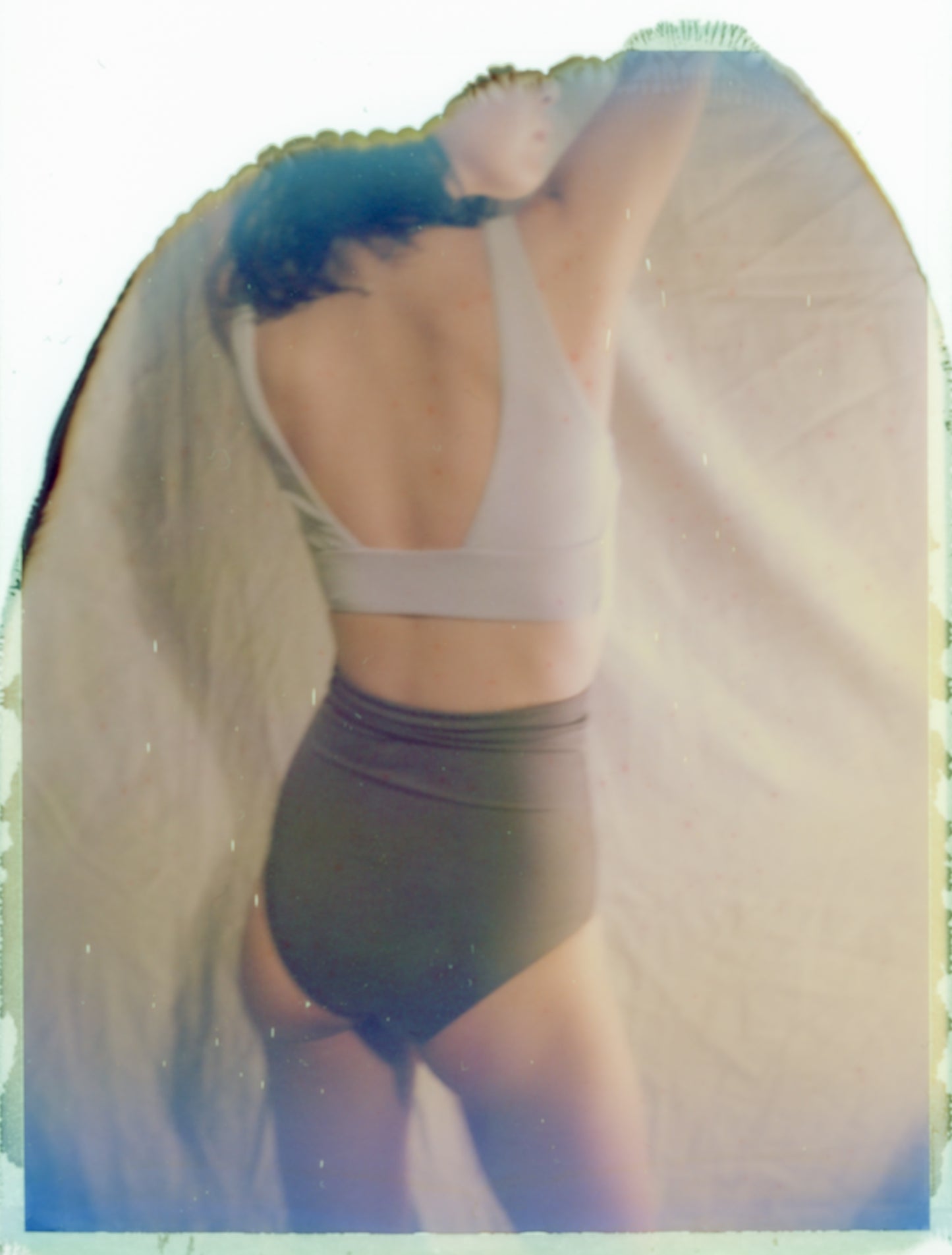 ♻Swim Tank Shorty 月白