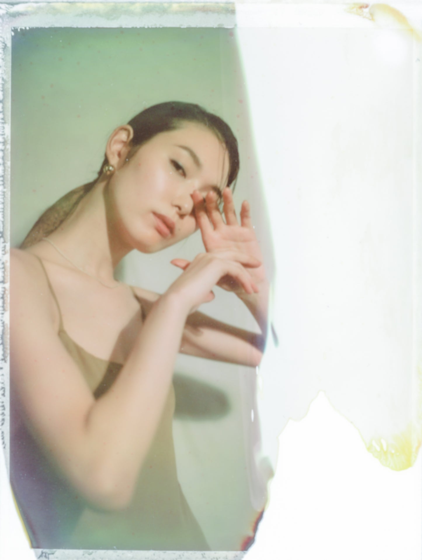 ♻Back Line One-Piece 山吹