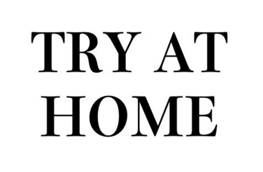 〈TRY AT HOME〉自宅での試着サービス受付中