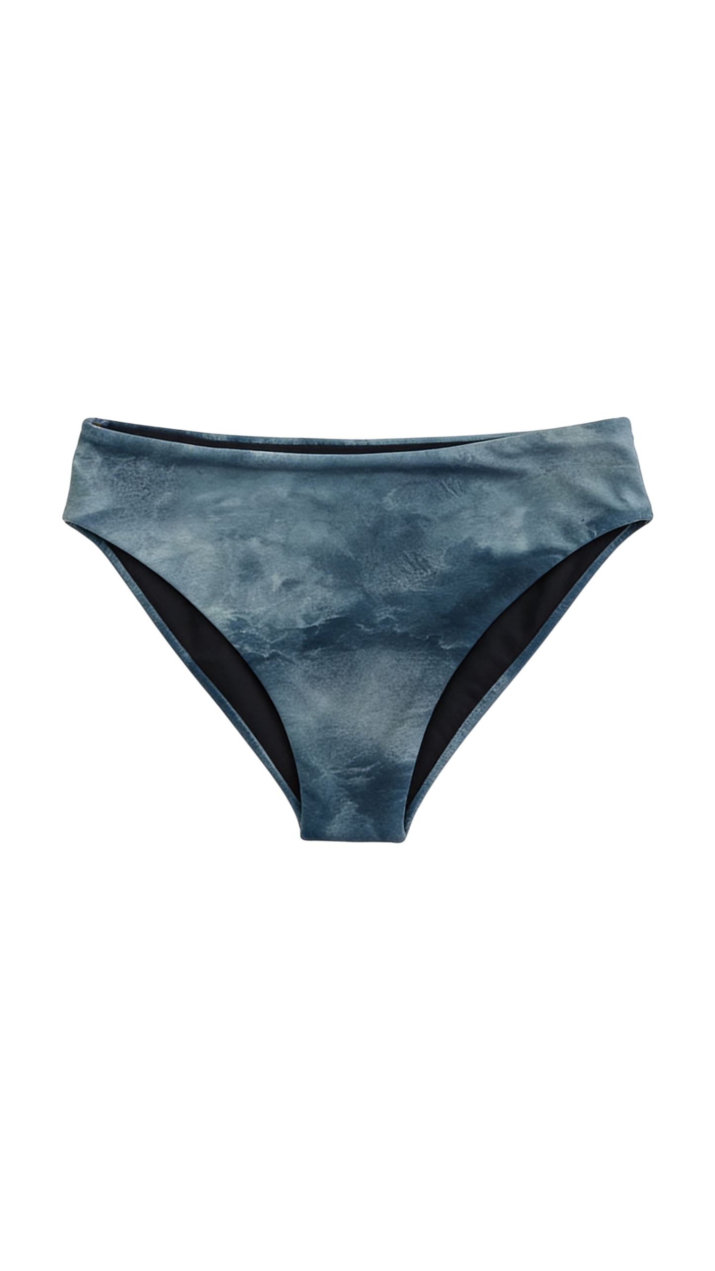 ♻︎Reversible Midi Bottom Plant Marble × Black