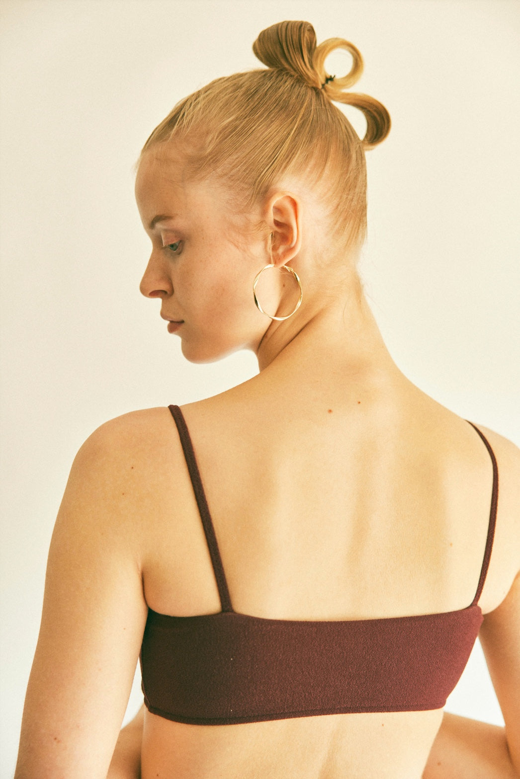 ♻Bandeaukini Top 燕脂