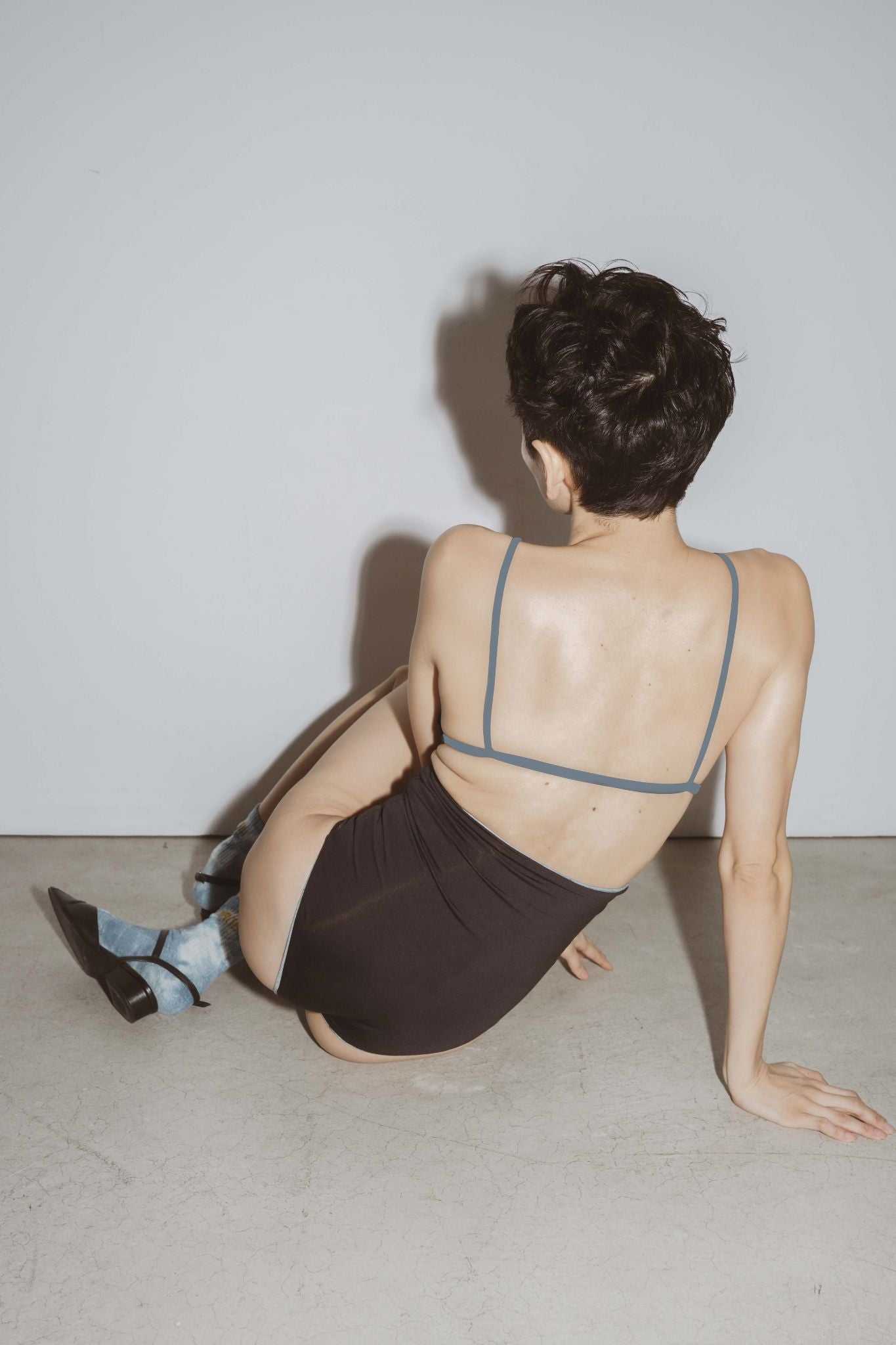 【アルパカ様】eit swim Twin-Lines Bikini Top L ♻︎Twin-Lines Bikini Top 墨青 – eit swim〈イト スイム〉