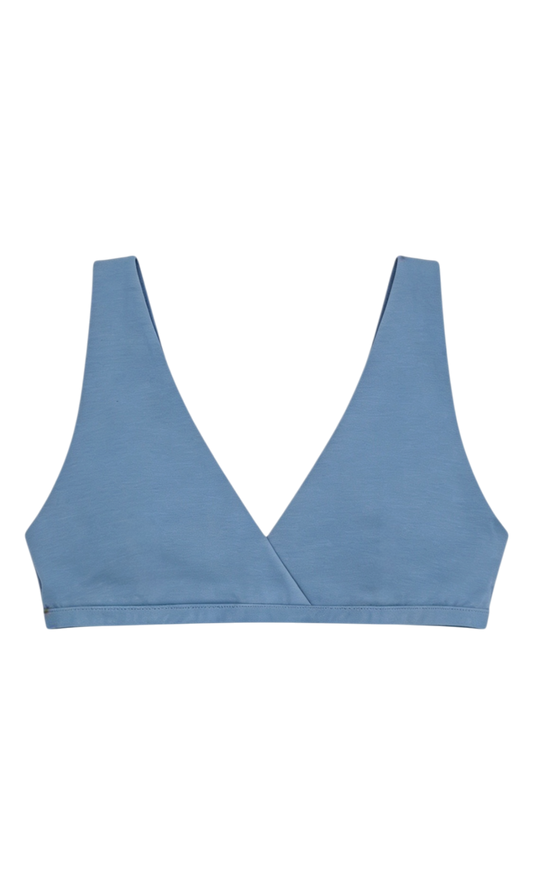 ♻︎Mini Wrap Top 墨青
