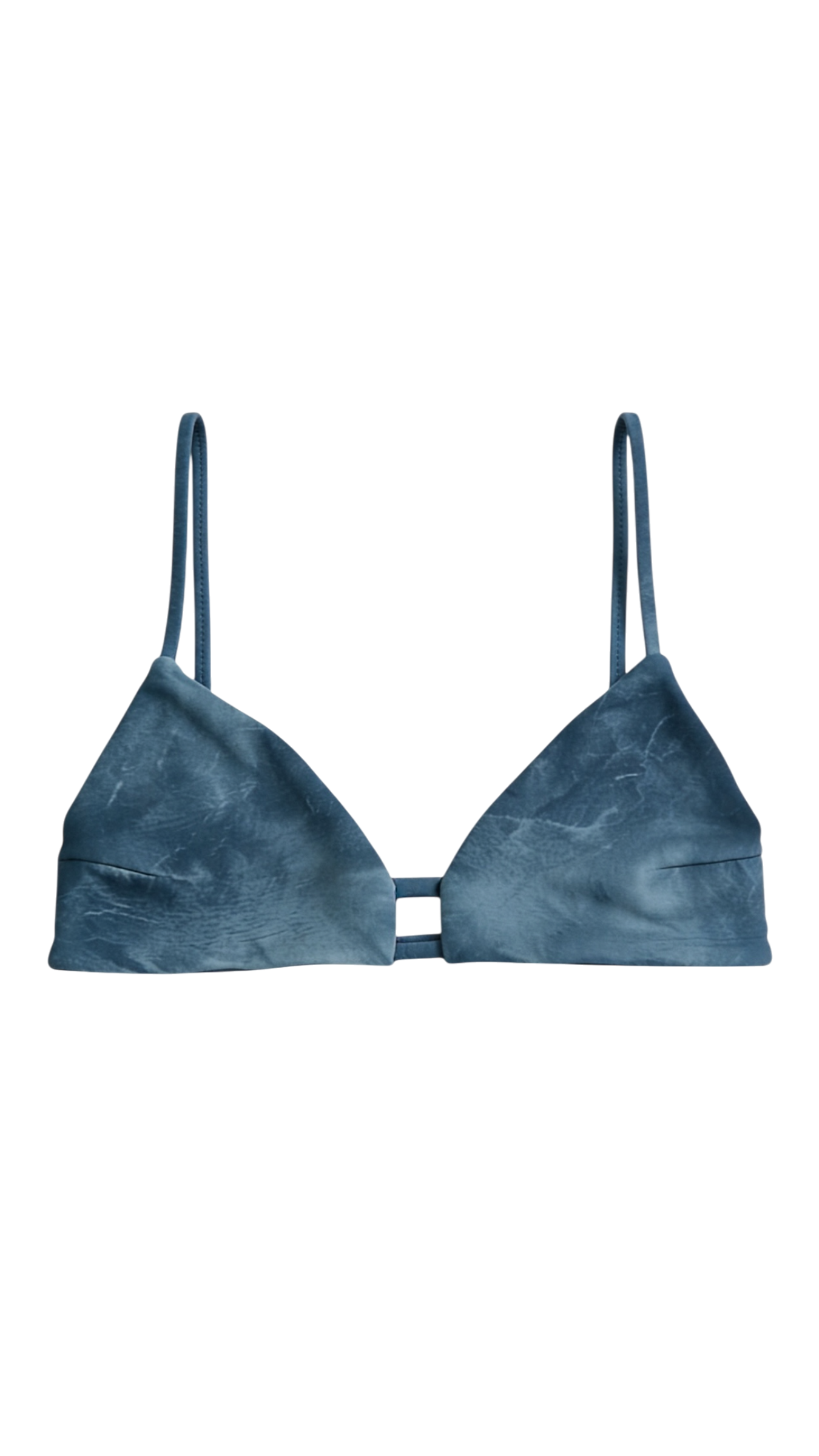 ♻︎Twin-Lines Bikini Top Plant Marble