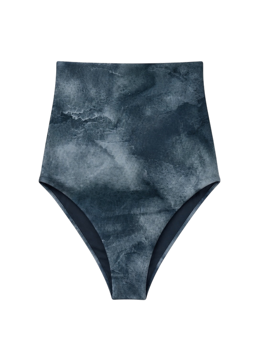 ♻︎Reversible Super High Bottom 草木柄×黒