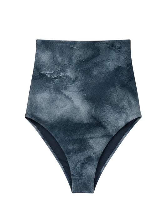 ♻︎Reversible Super High Bottom 草木柄×黒