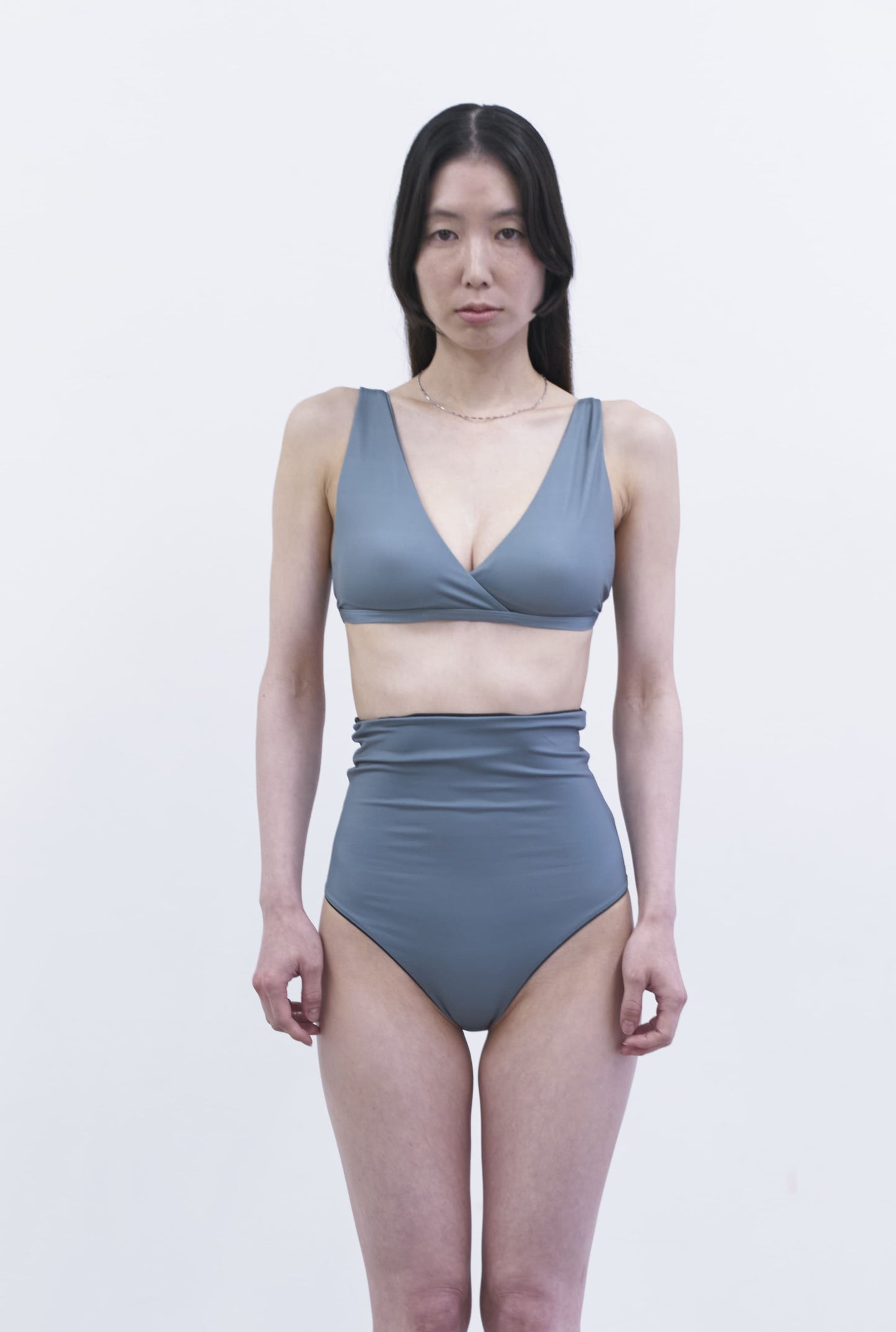 ♻︎Reversible Super High Bottom Black×Sumi Blue