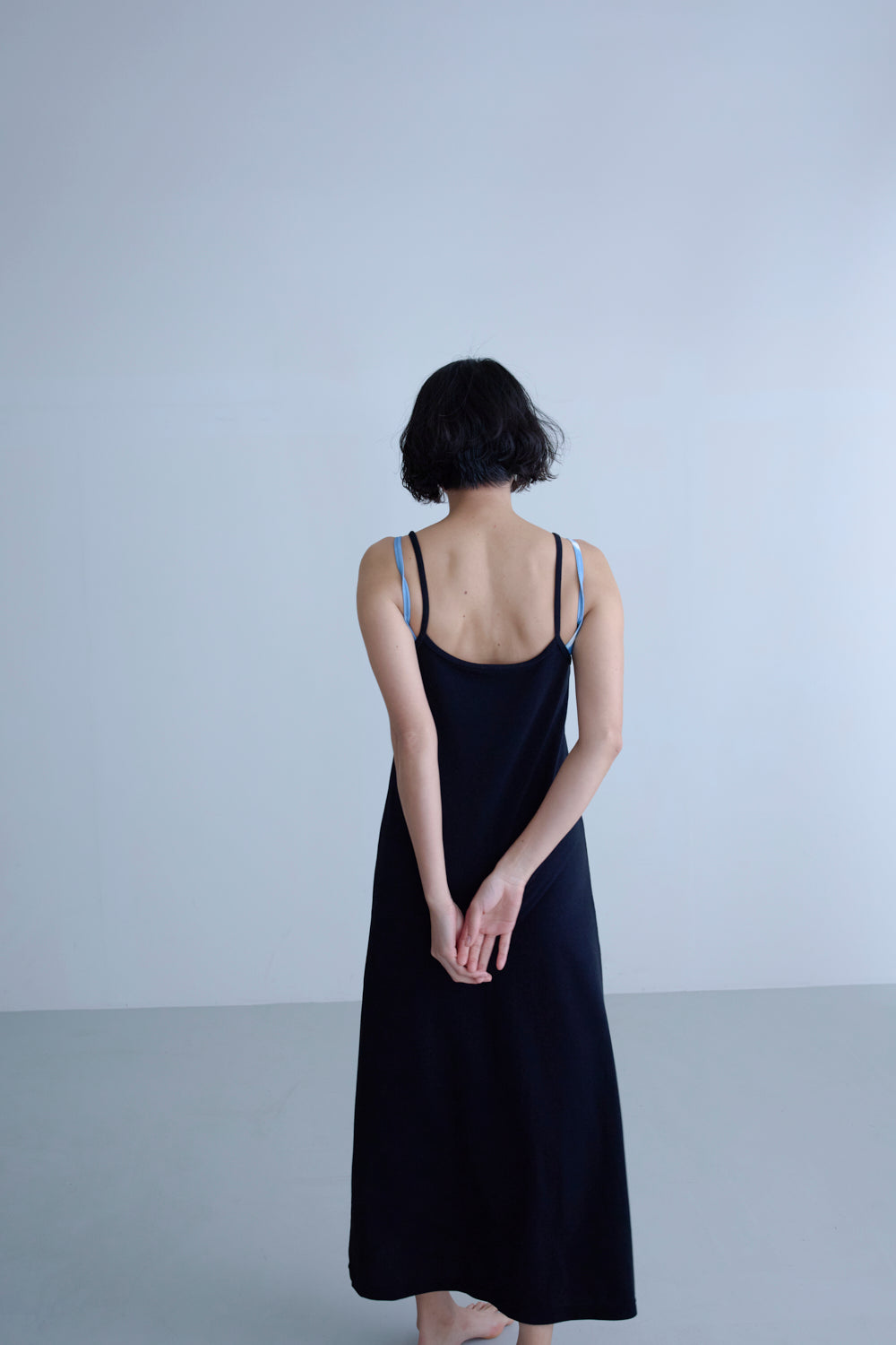 〈NEW〉♻Layering Long Dress 黒　