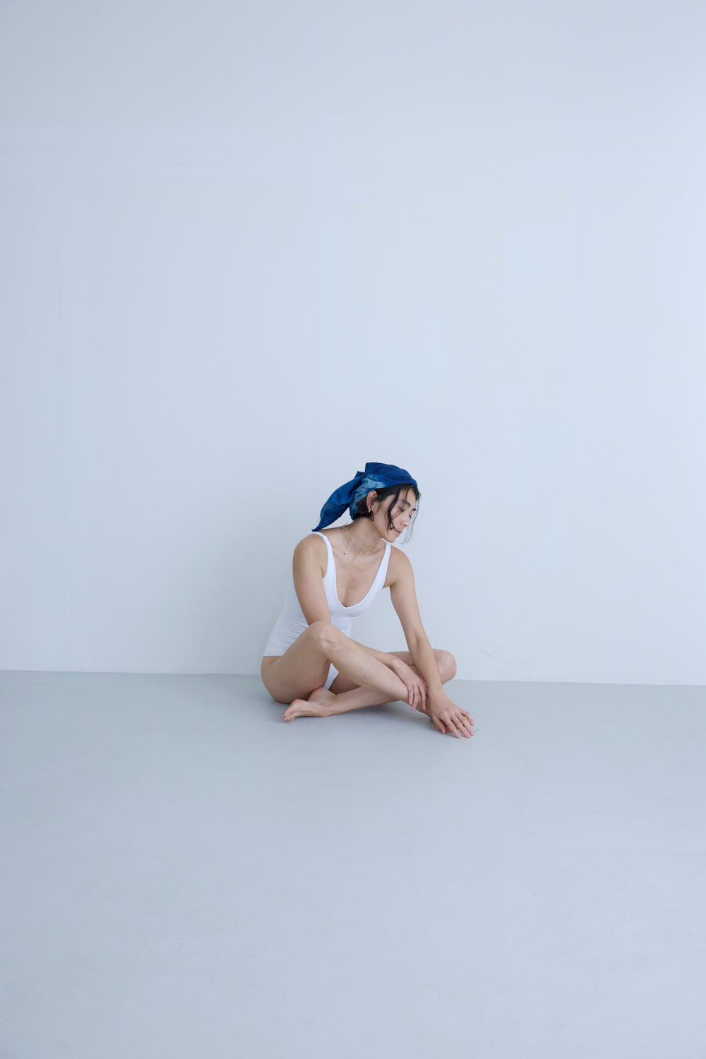 eit swim one-piece ♻Rhombus One-Piece 白 – eit swim〈イト スイム〉