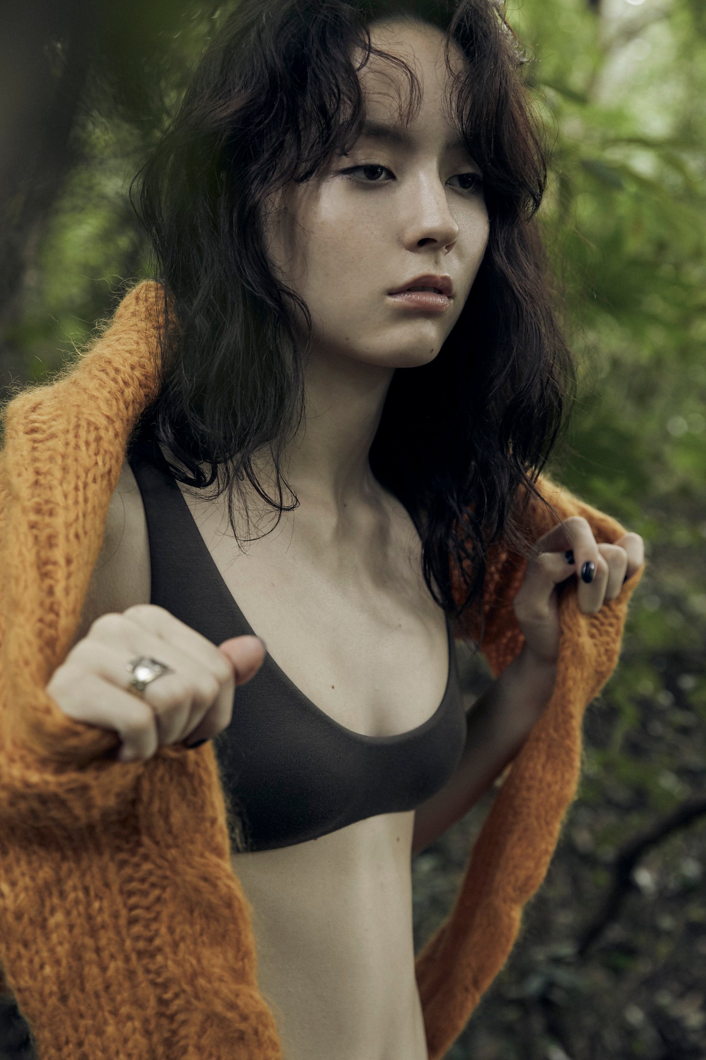 Natural Holdy Bra & Shorts OLV