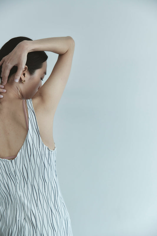 ♻ Soak Swim Dress よろけ立涌